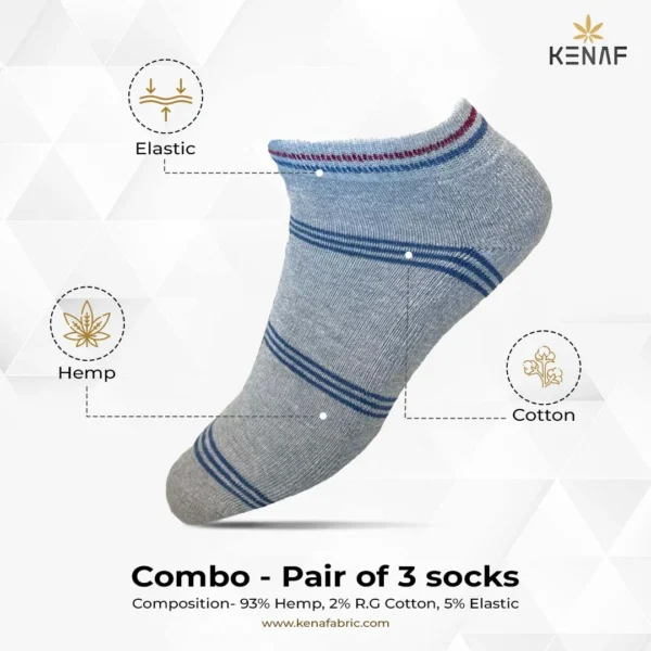 Combo- Pair of 3 socks - Image 4