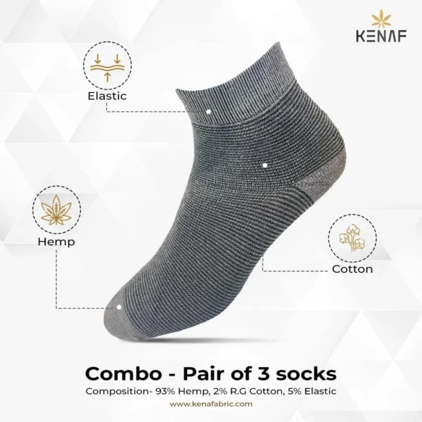 Combo- Pair of 3 socks - Image 2