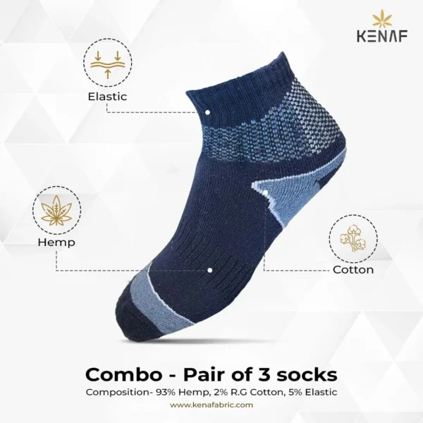 Combo- Pair of 3 socks - Image 4