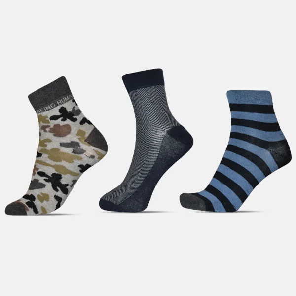 Combo- Pair of 3 socks