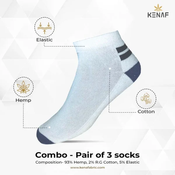 Combo- Pair of 3 socks - Image 4