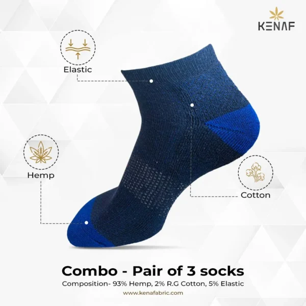 Combo- Pair of 3 socks - Image 4