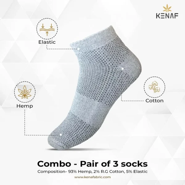 Combo- Pair of 3 socks - Image 3