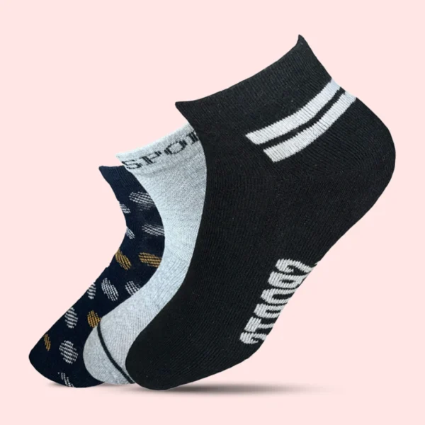 Combo- Pair of 3 socks