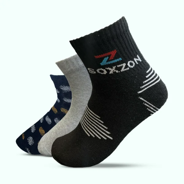 Combo- Pair of 3 socks