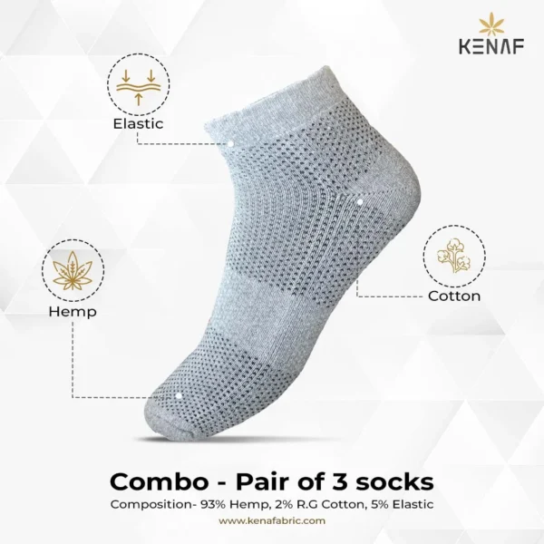 Combo- Pair of 3 socks - Image 3