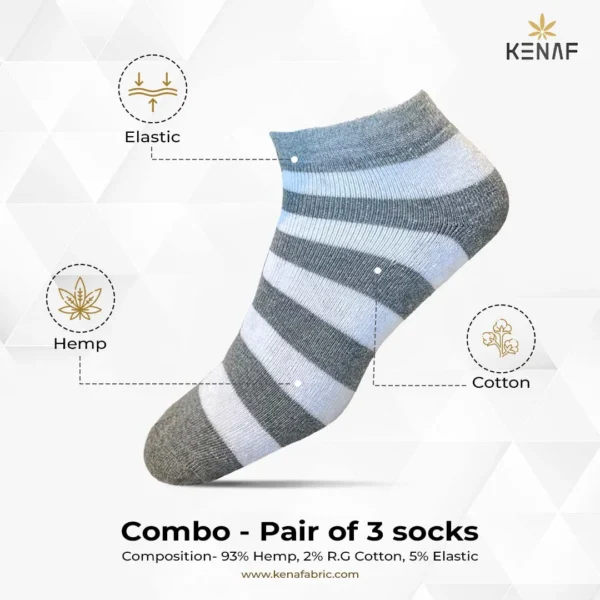 Combo- Pair of 3 socks - Image 2