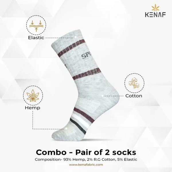 Combo- Pair of 2 socks - Image 4