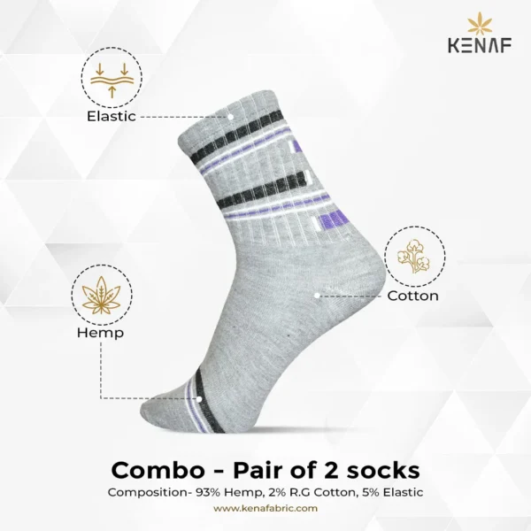 Combo- Pair of 2 socks - Image 3