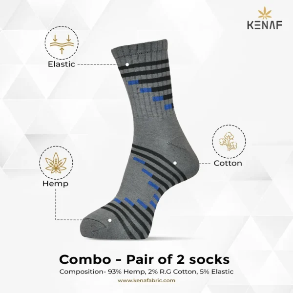 Combo- Pair of 2 socks - Image 2