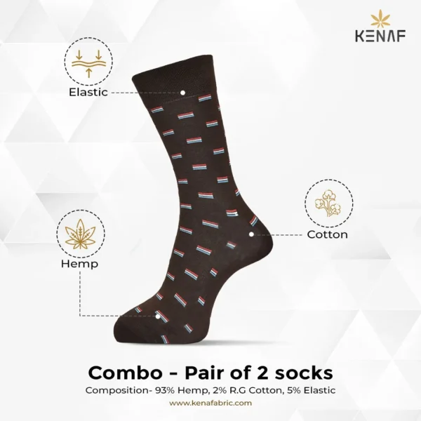 Combo- Pair of 2 socks - Image 3