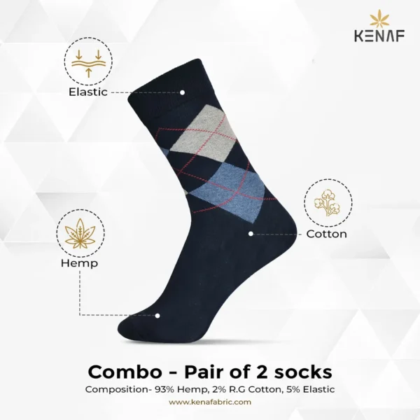 Combo- Pair of 2 socks - Image 4