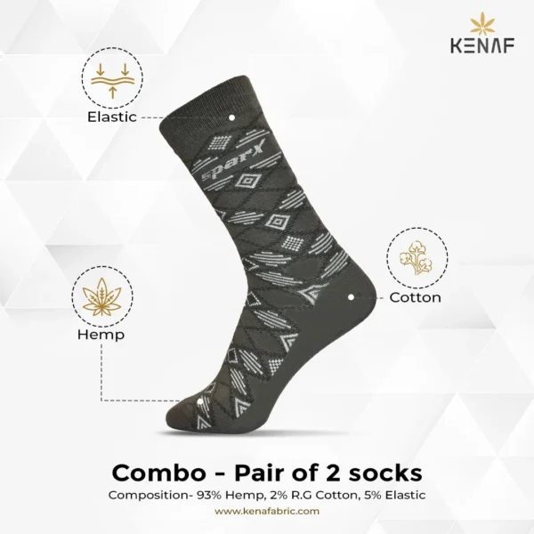 Combo- Pair of 2 socks - Image 3