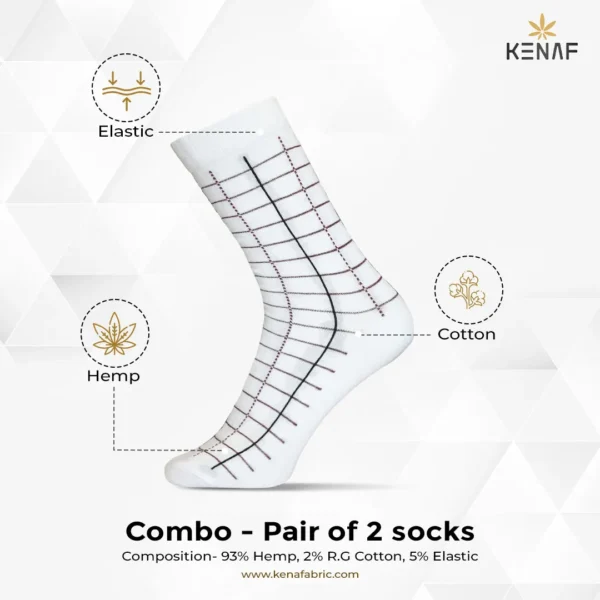 Combo- Pair of 2 socks - Image 2