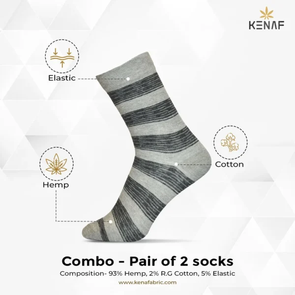 Combo- Pair of 2 socks - Image 3