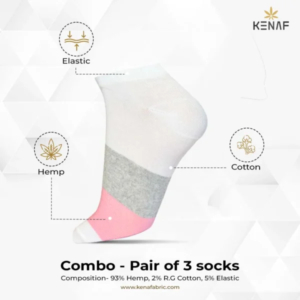 Combo- Pair of 3 socks - Image 4