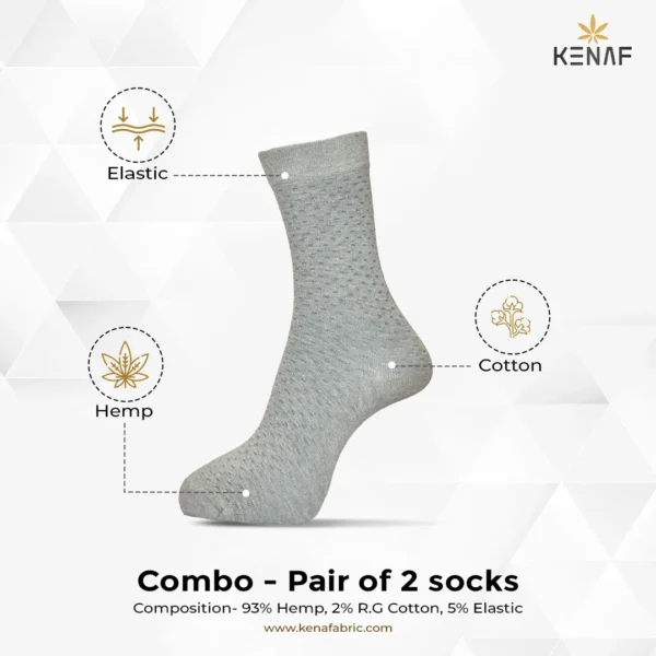 Combo- Pair of 2 socks - Image 2
