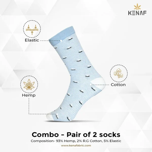Combo- Pair of 2 socks - Image 4