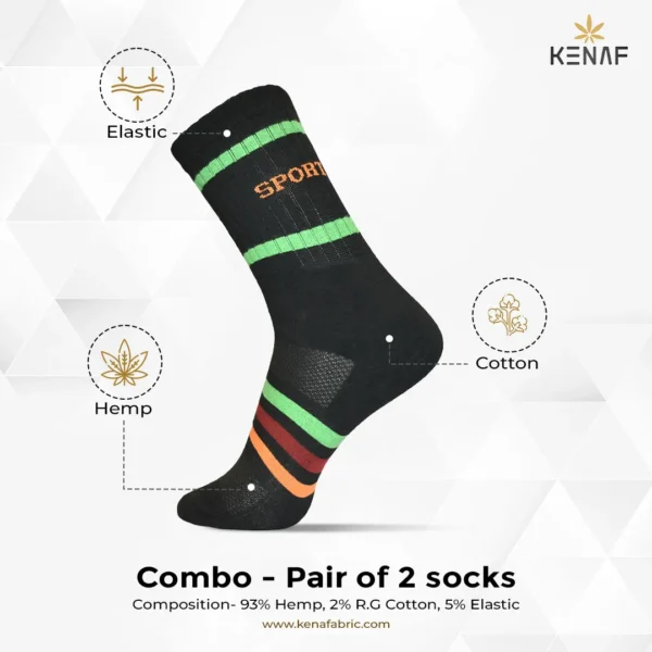 Combo- Pair of 2 socks - Image 4