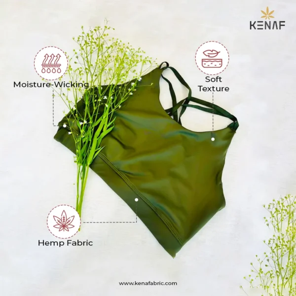 Olive Oasis Sports Bra - Image 4