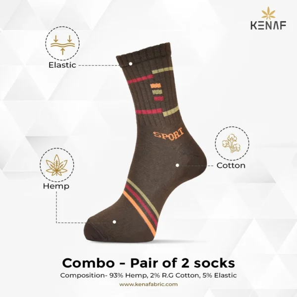 Combo- Pair of 2 socks - Image 4