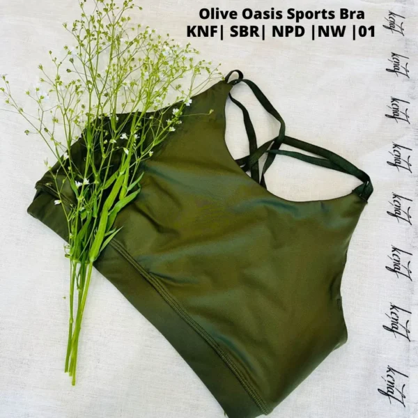 Olive Oasis Sports Bra